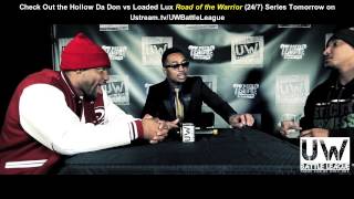 UW Battle League Presents: Loaded Lux vs Hollow Da Don - Face-Off