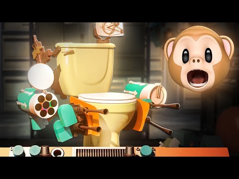 WE INVENTED A TOILET TURRET?? | Aperture Desk Job Full Gameplay