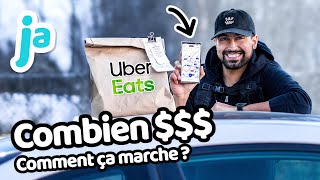 Je suis LIVREUR UberEATS pendant 12H