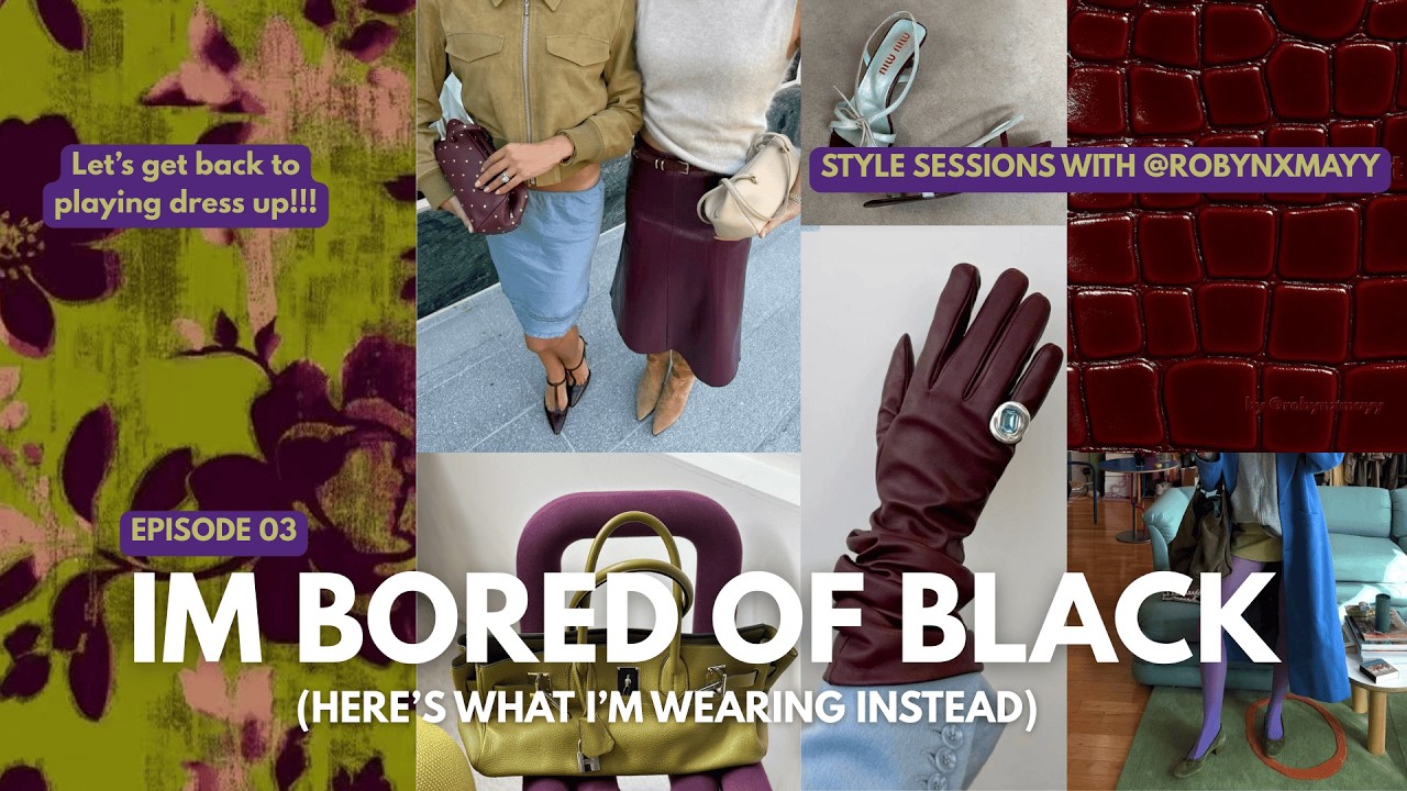I'm Bored of Wearing Black | Colour Combinations Im Obsessed with (pt. 2)