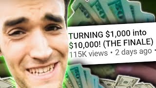 Turning $1 into $1000 scams