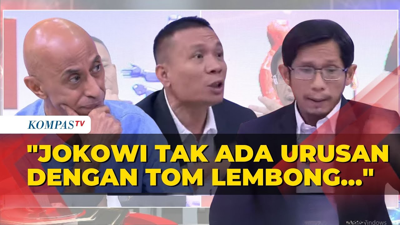 Saling Ngotot! Waketum Projo Bantah Rismon soal Jokowi Ada Kaitan di Kasus Tom Lembong | DUA ARAH