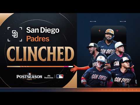 Tatis Jr., Machado, Mason Miller and the Padres pitchers carry the team to the 2026 MLB Postseason!