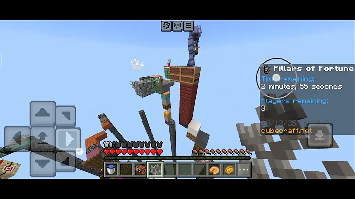 Pillars of fortune #cubecraft #minecraft #viralvideo 