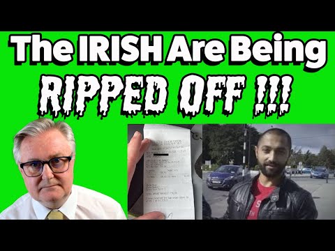 The IRISH are being RIPPED OFF !!! By Foreign WELFARE SCROUNGERS !