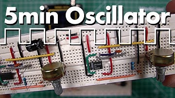 Simple DIY Oscillator FROM SCRATCH!