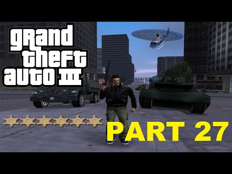 GTA 3 - 6 star wanted level playthrough - Part 27