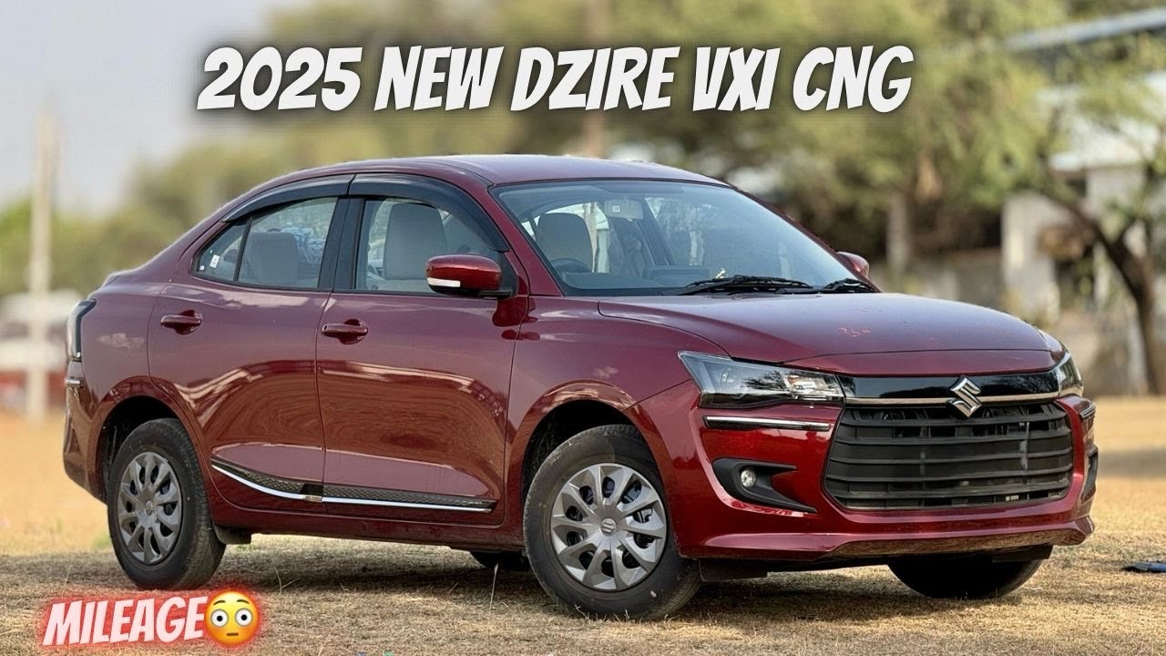 2025 New Dzire Vxi CNG💚| Maruti Suzuki Dzire Vxi CNG Review
