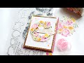 Live with Lea: Painted Peony Mix washi tape, stamp & die combo