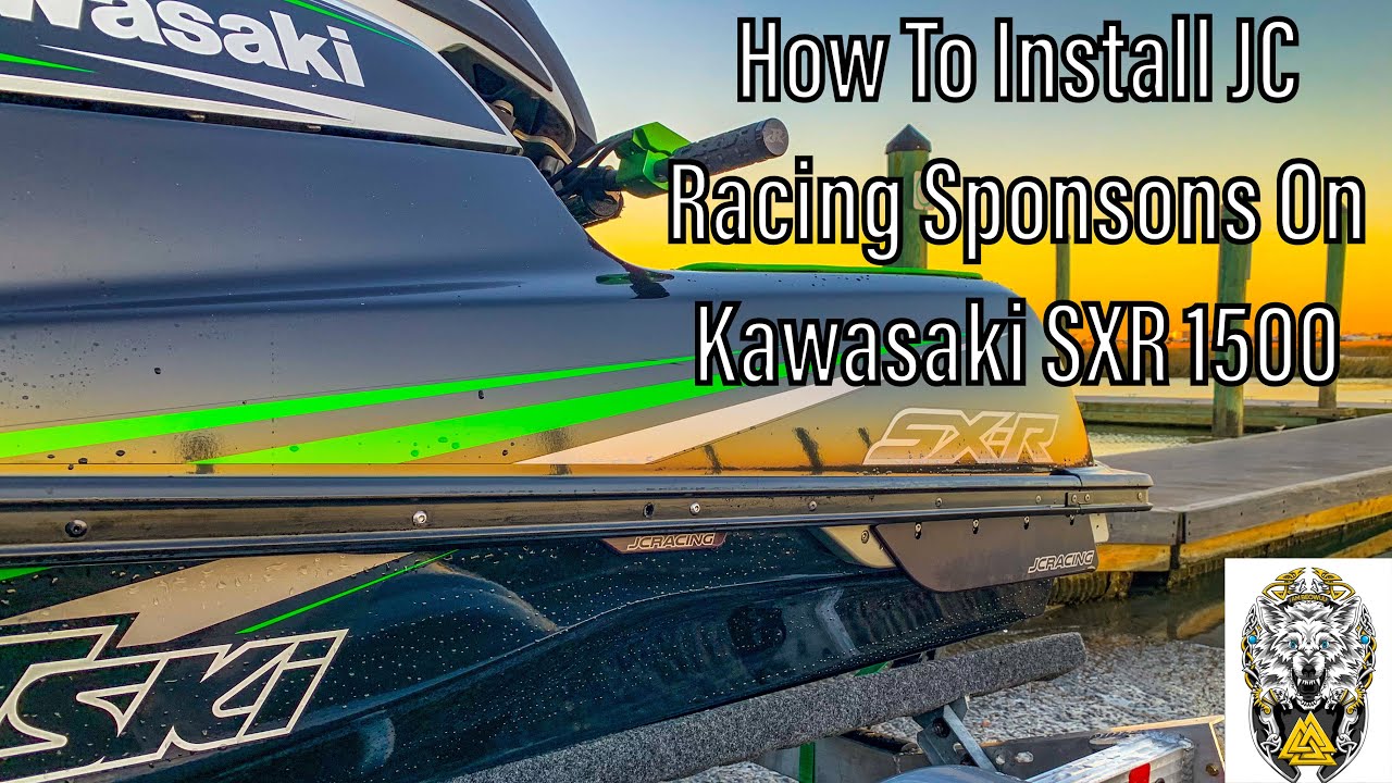 How To Install Kawasaki SXR 1500 JC Racing Sponsons - YouTube