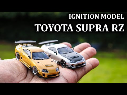 TOYOTA SUPRA JZA80 RZ | Ignition Model 1:64 Diecast Model | Unboxing