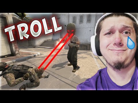 BİR BAKIŞ İLE MERTCAN'I ÖLDÜRÜYORUM - EFSANE HİLE İLE TROLL!! CS-GO