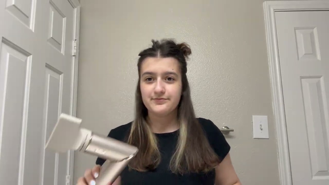 My first attempt at using the Shark Flex-style curlers