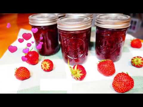 HOW TO MAKE HOMEMADE STRAWBERRY JAM WITHOUT PECTIN !!!🍓 #HowToMakeStrawberryJam #StrawberryJamRecipe