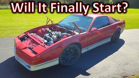 LQ4 FBody Swap First Startup