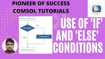 Usage of if else in COMSOL