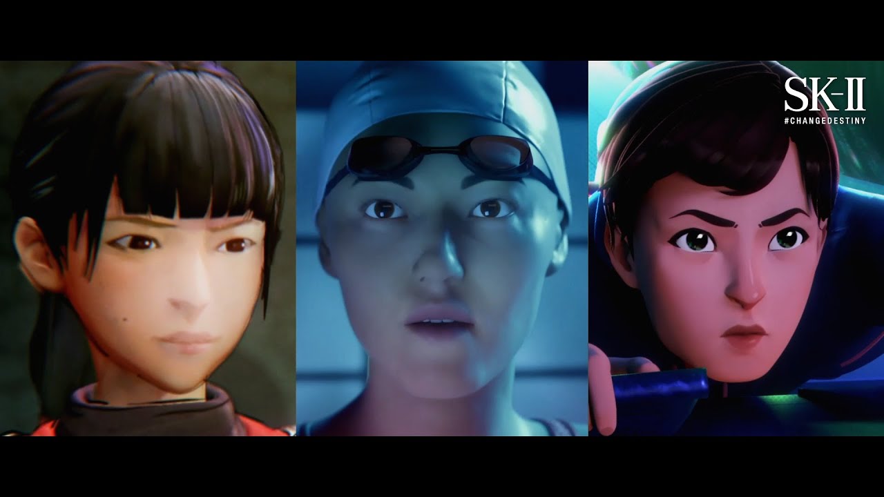 石川佳純 タカマツペアらトップアスリートをアニメーション化 Sk Ii Studio Vsシリーズ予告編 Youtube