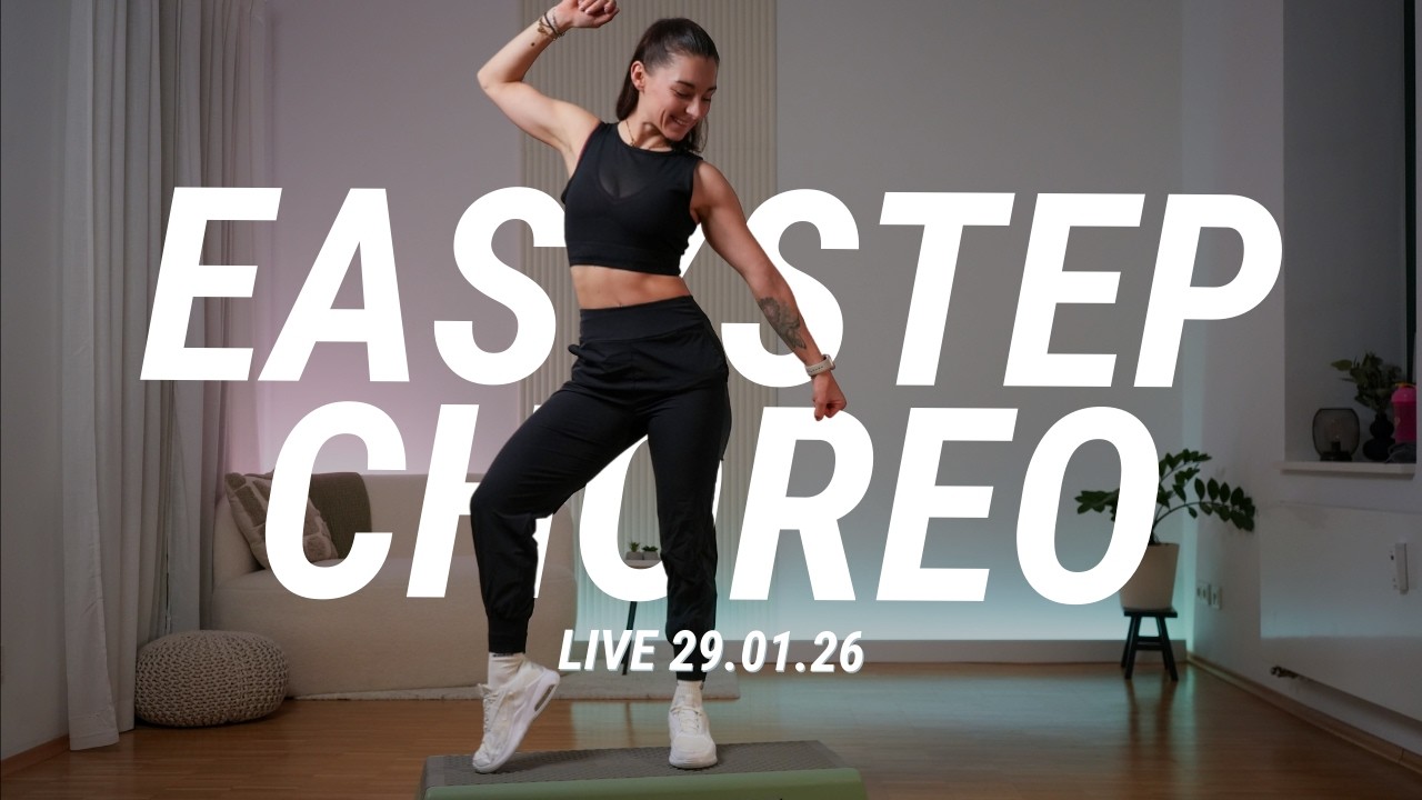 EasyStep Choreo | Step Aerobic | Step Choreo mit Aufbau | Live 29.01.26