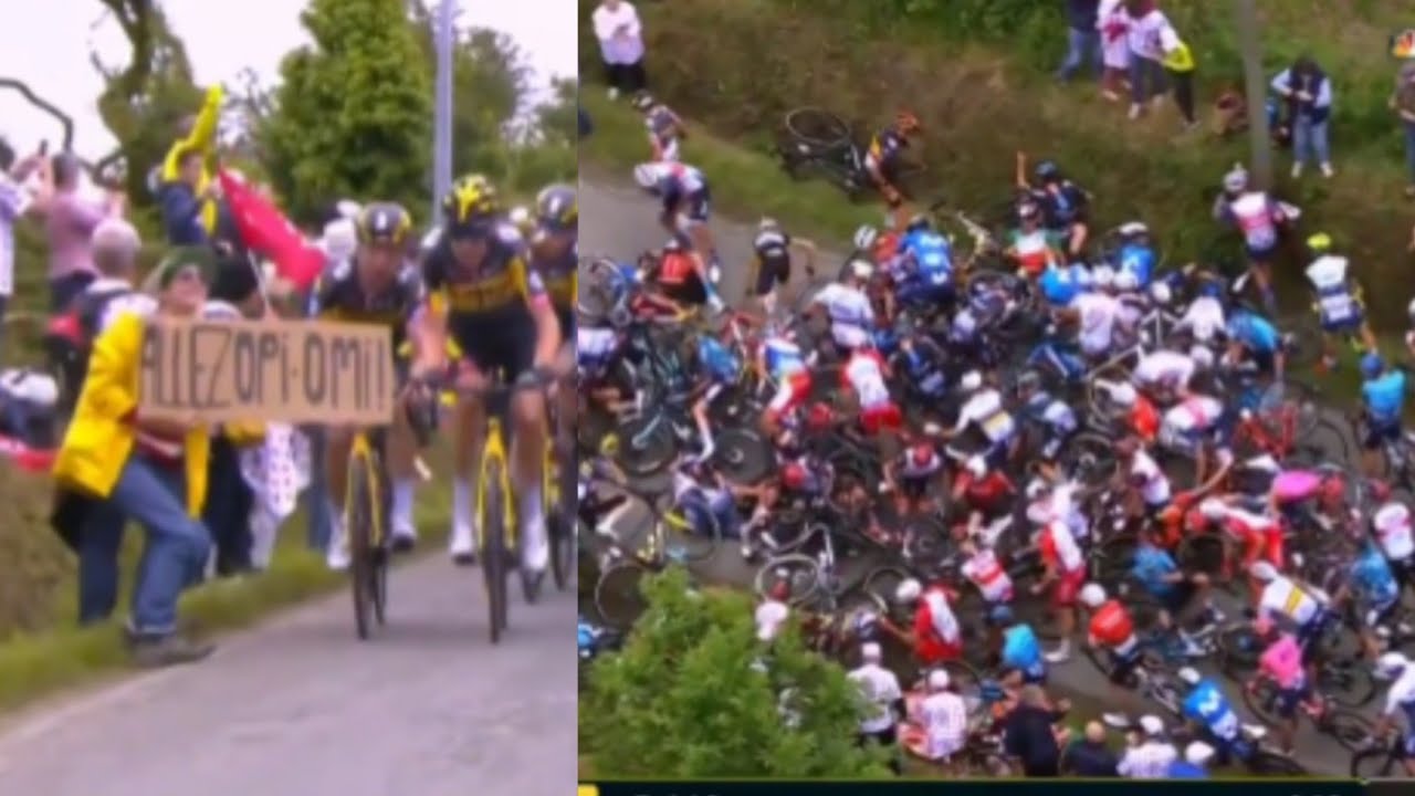 Tour de France official says woman who caused huge crash will be ...