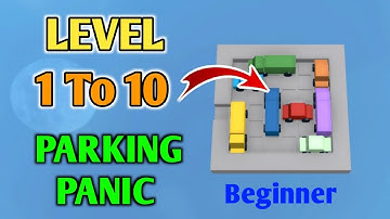 Roblox Parking Panic Full Walkthrough [1 To 10 Level] Solution