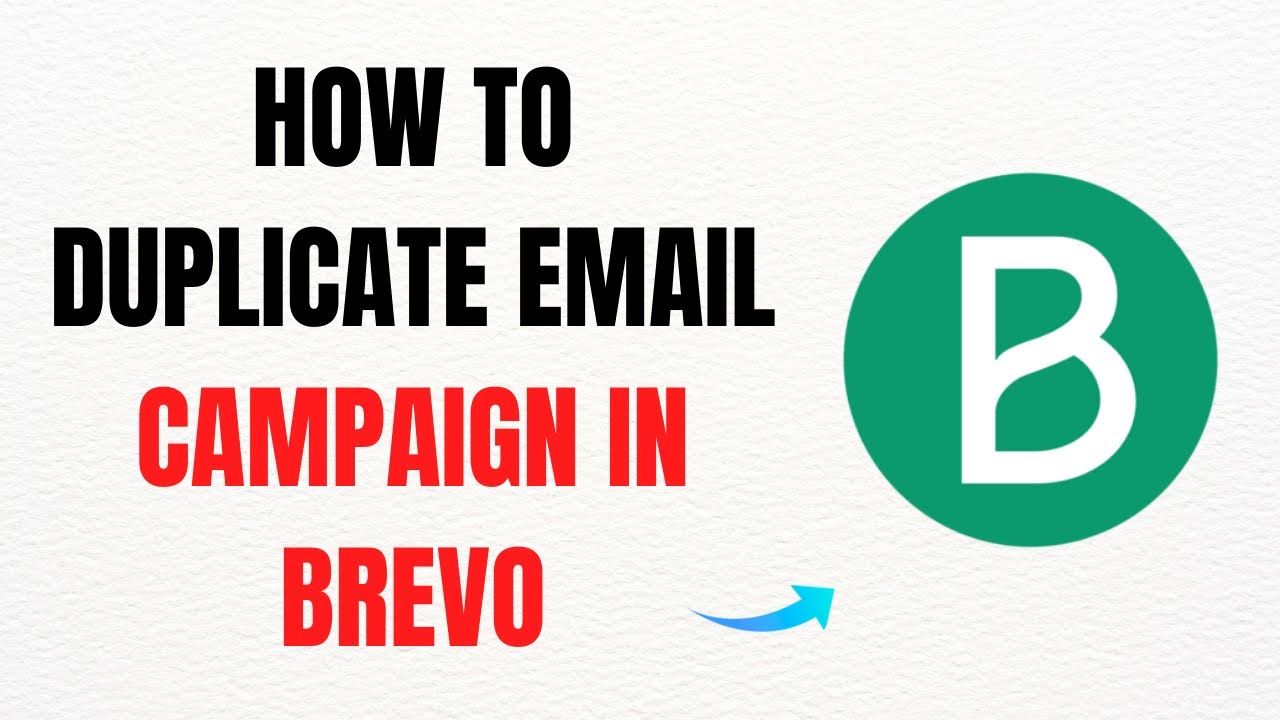 How to Duplicate an Email Campaign in Brevo – Full Guide - YouTube
