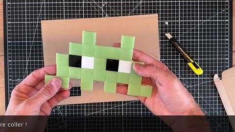 Tutoriel construction mosaïque street art