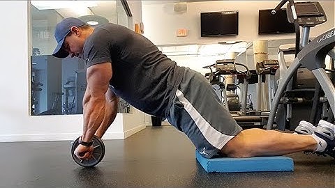 Ab Wheel Rollout from the Shoulders