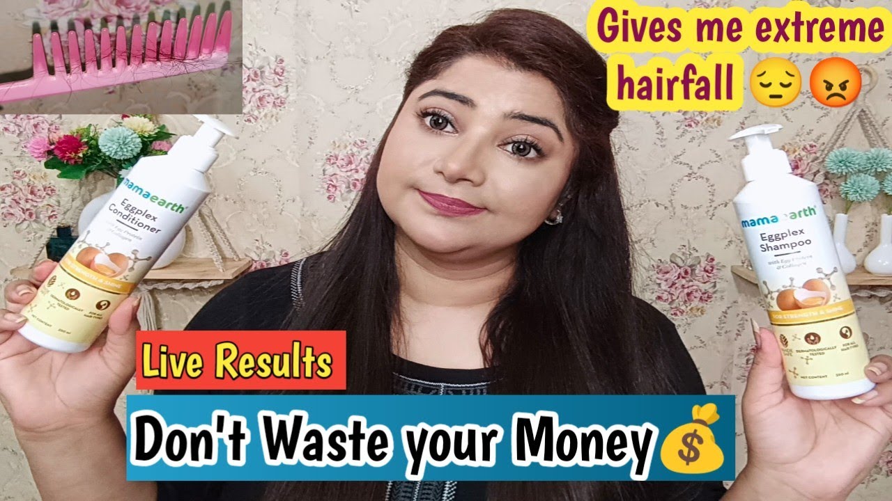 Mamaearth Eggplex shampoo and conditioner With Egg protein & Collagen Review | beauty Ambitions