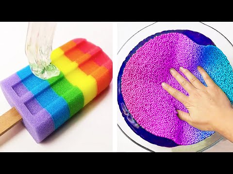 Oddly Satisfying Slime ASMR No Music Videos | Relaxing Slime 3157