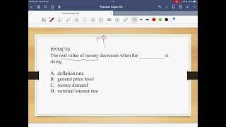 2012PP Econ MC30 (real value/purchasing power 實質價值)