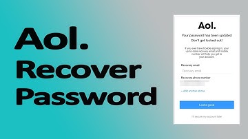 How to Recover AOL Mail Login Password? || AOL Password Reset 2020
