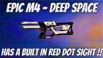 Epic M4 - DEEP SPACE With Built in Red Dot Sight in CoD Mobile