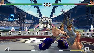 Geese Howard Max Into 3 Bar Combo KOF 14