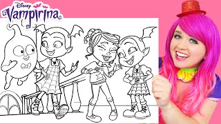 Coloring Vampirina & Friends | Pencils