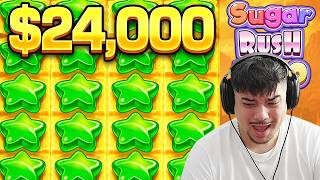 INSANE $24,000 SAVE on Sugar Rush 1000?! I LOVE THIS GAME (Bonus Buys)