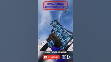 Mac-10 with Futuristic camo 🔮 #codm #shorts