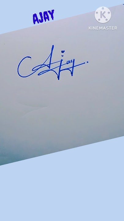 Ajay Name Signature ajay Name Writing ajay Naam Ka Signature A ajay-how-to-pronounce-ajay-indian-boy-name-youtube