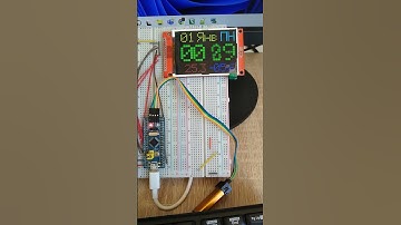 Часы с анимацией на STM32