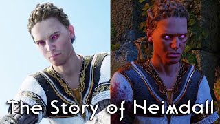 God Of War Ragnarok - All Heimdall Scenes (Cutscenes + Gameplay)