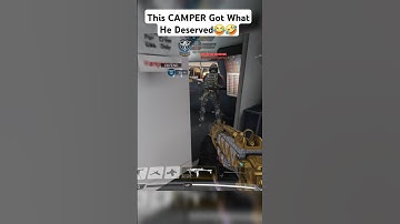This Terminal Camper Got What He Deserved 😂🤣 #shorts #memes  #callofdutymobile