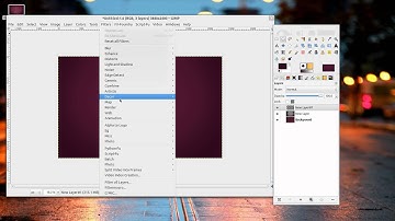 GIMP displace texture GIMP