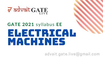 Electrical Machines | GATE 2021 EE Syllabus | online LIVE interactive classes