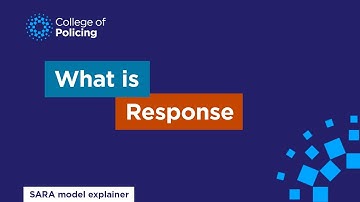 What is response? | Video explainer 11 | Problem solving with the SARA model