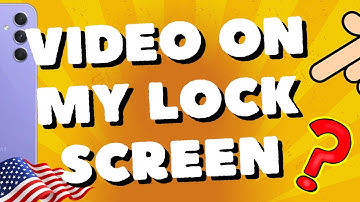 How do I put a video on my lock screen Samsung A54 5G, A53, A73, S23 Ultra