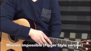 Mission Impossible tutorial (finger style version) 기타캐리 강좌