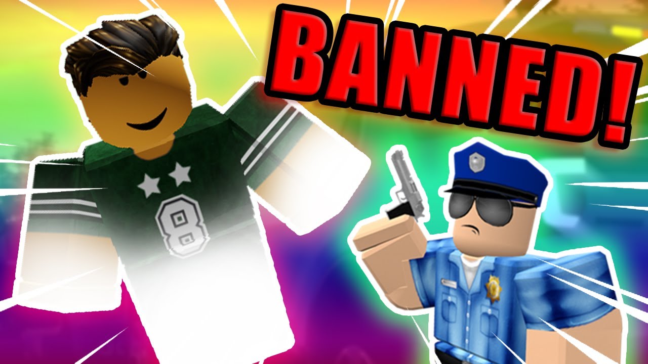 I Got Banned In Roblox Police Roleplay Youtube