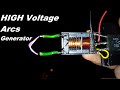 High voltage arcs generator Using Lcd backlight inverter Transformer