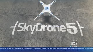 KPIX Sky Drone 5:  An unique view of a tall ship launch in Sausalito
