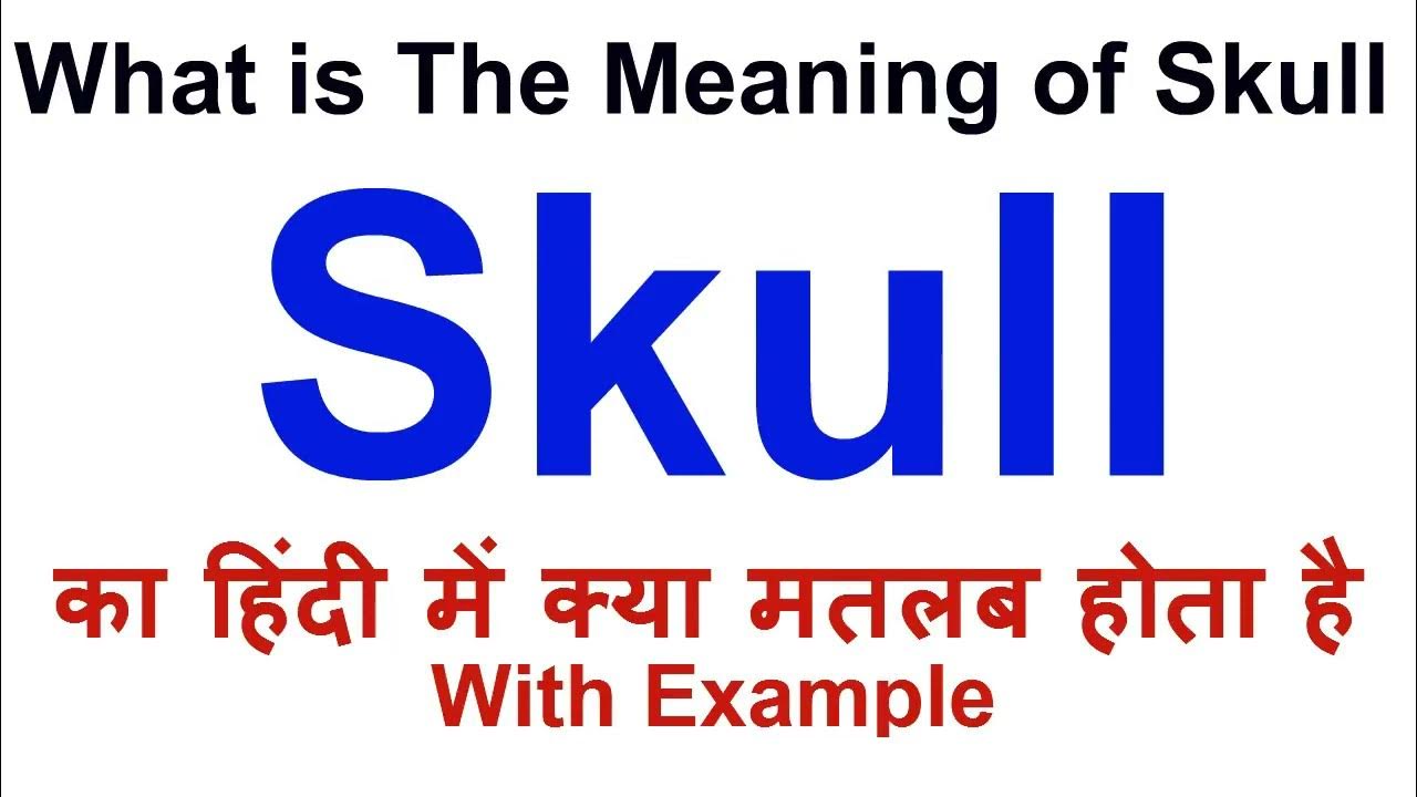 Skull Meaning In Hindi Skull Definition Skull Ka Matlab Kya Hota skull-meaning-in-hindi-skull-definition-skull-ka-matlab-kya-hota