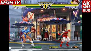 Chun-Li vs Athena Asamiya (Hardest AI) - Capcom vs SNK 2